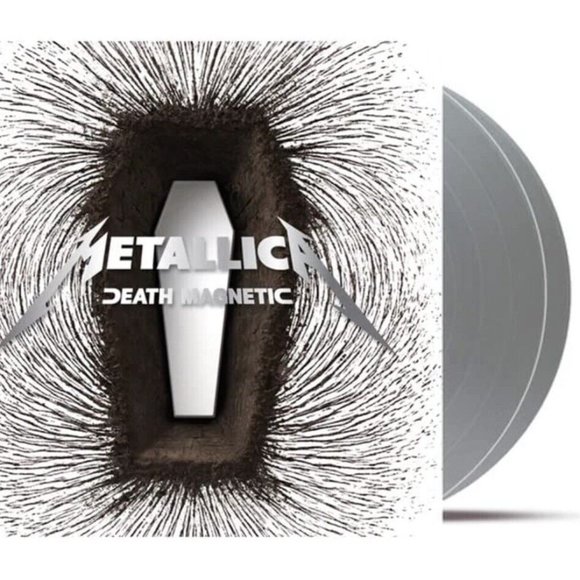 Metallica Death Magnetic 2-LP ~ Exclusive Colored Vinyl (Silver) ~ New/Sealed! - Picture 1 of 2